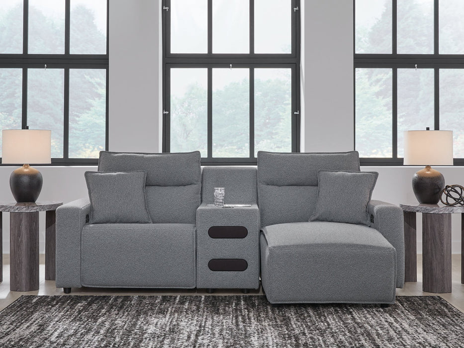 Modmax Power Reclining Sectional with Chaise - Inland Furniture (San Bernardino, CA)
