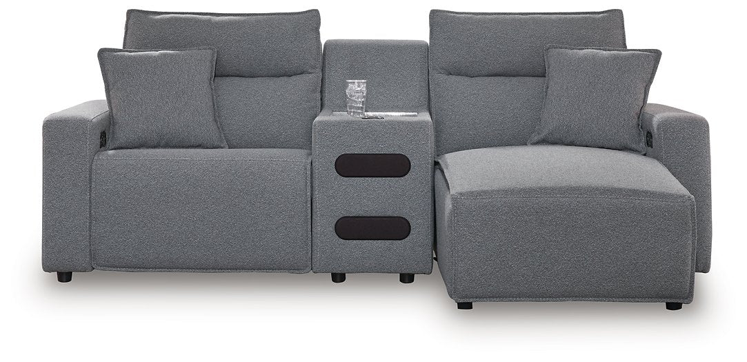 Modmax Power Reclining Sectional with Chaise - Inland Furniture (San Bernardino, CA)