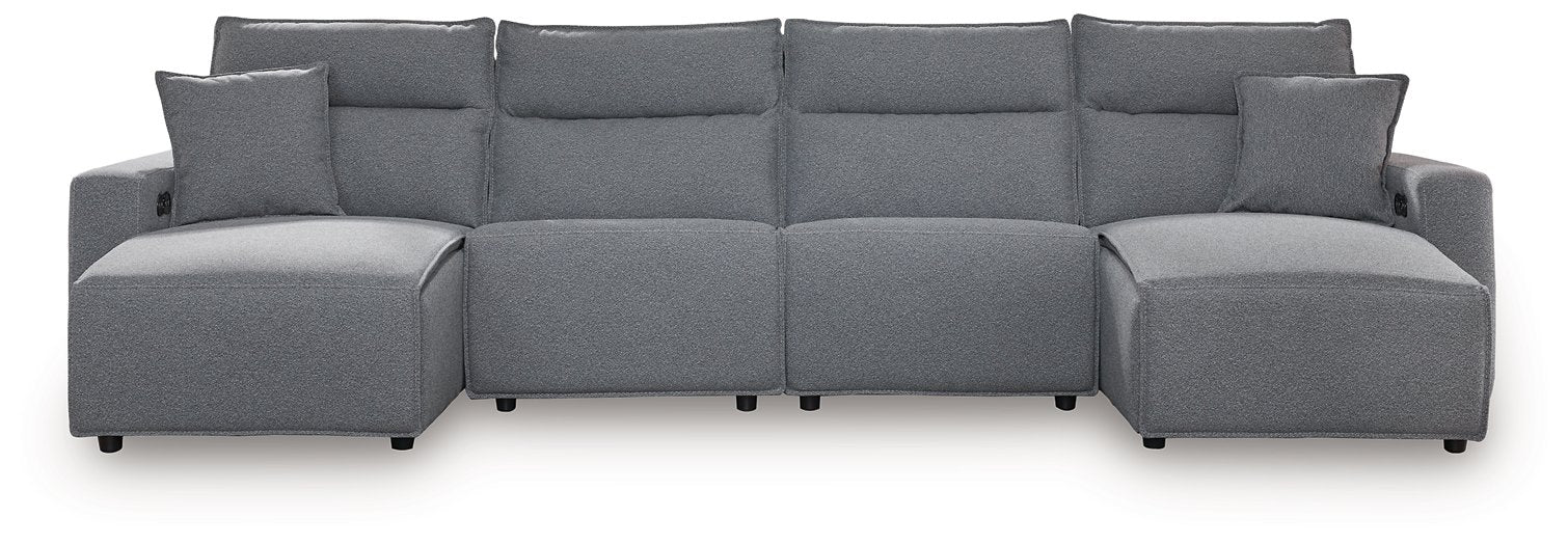 Modmax Power Reclining Sectional with Chaise - Inland Furniture (San Bernardino, CA)