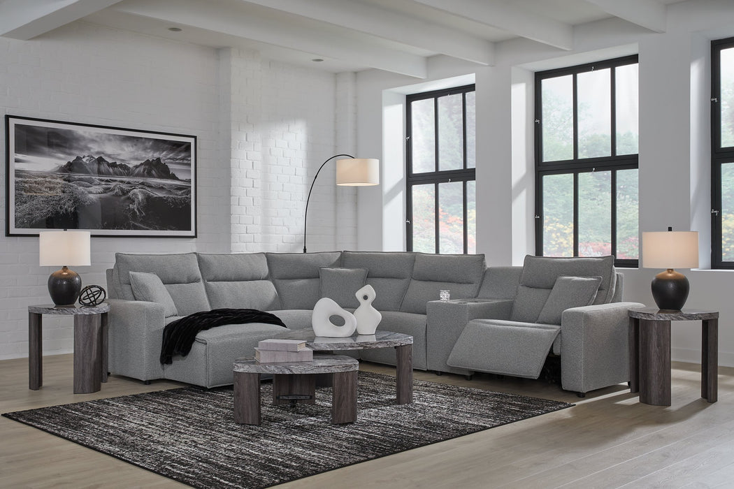 Modmax Power Reclining Sectional with Chaise - Inland Furniture (San Bernardino, CA)