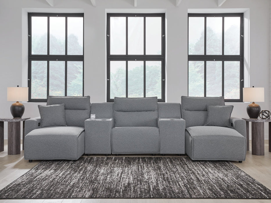 Modmax Power Reclining Sectional with Chaise - Inland Furniture (San Bernardino, CA)