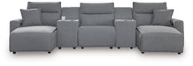 Modmax Power Reclining Sectional with Chaise - Inland Furniture (San Bernardino, CA)