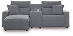 Modmax Power Reclining Sectional with Chaise - Inland Furniture (San Bernardino, CA)