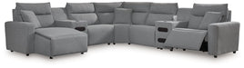 Modmax Power Reclining Sectional with Chaise - Inland Furniture (San Bernardino, CA)