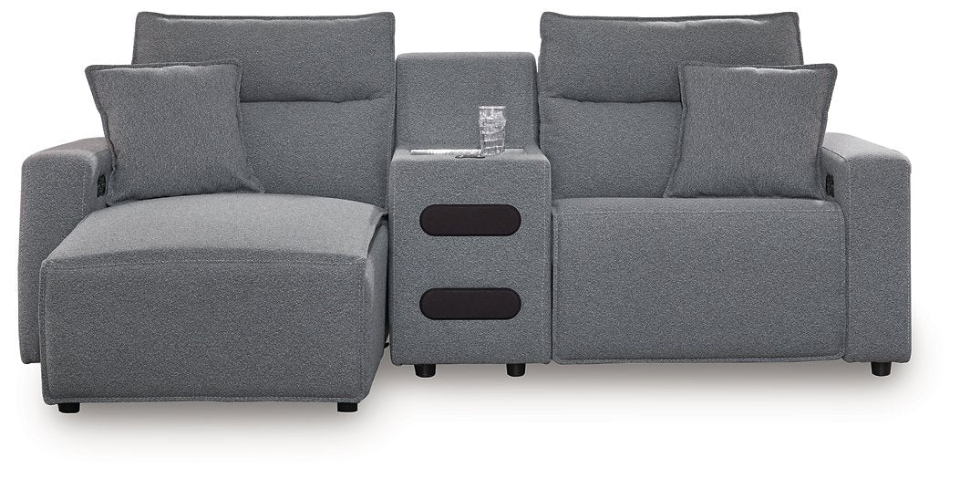 Modmax Power Reclining Sectional with Chaise - Inland Furniture (San Bernardino, CA)