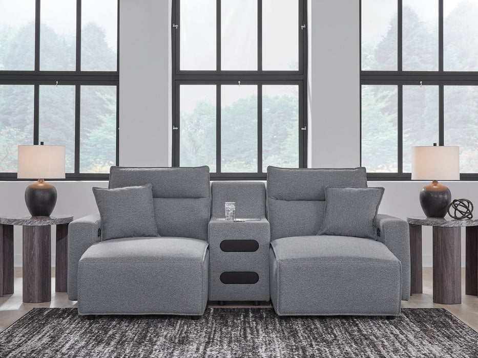Modmax Power Reclining Sectional with Chaise - Inland Furniture (San Bernardino, CA)
