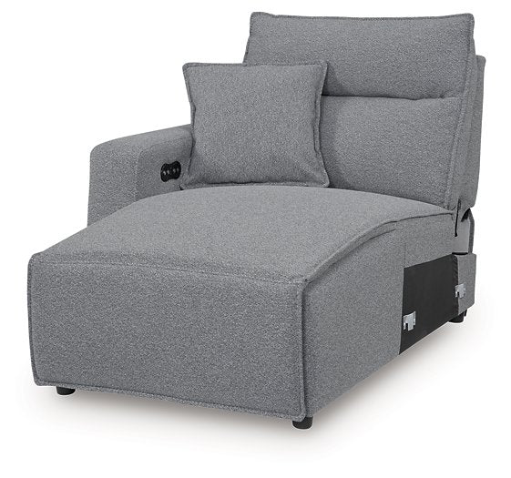 Modmax Power Reclining Sectional with Chaise - Inland Furniture (San Bernardino, CA)