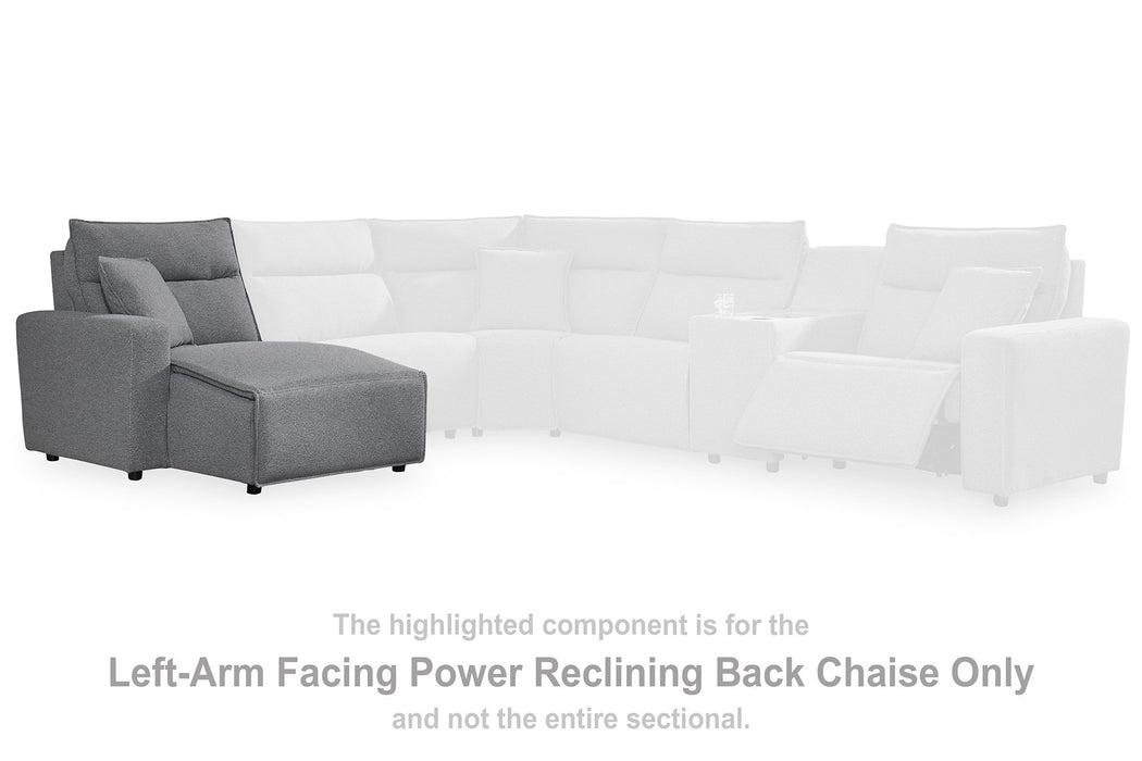 Modmax Power Reclining Sectional with Chaise - Inland Furniture (San Bernardino, CA)