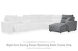 Modmax Power Reclining Sectional with Chaise - Inland Furniture (San Bernardino, CA)