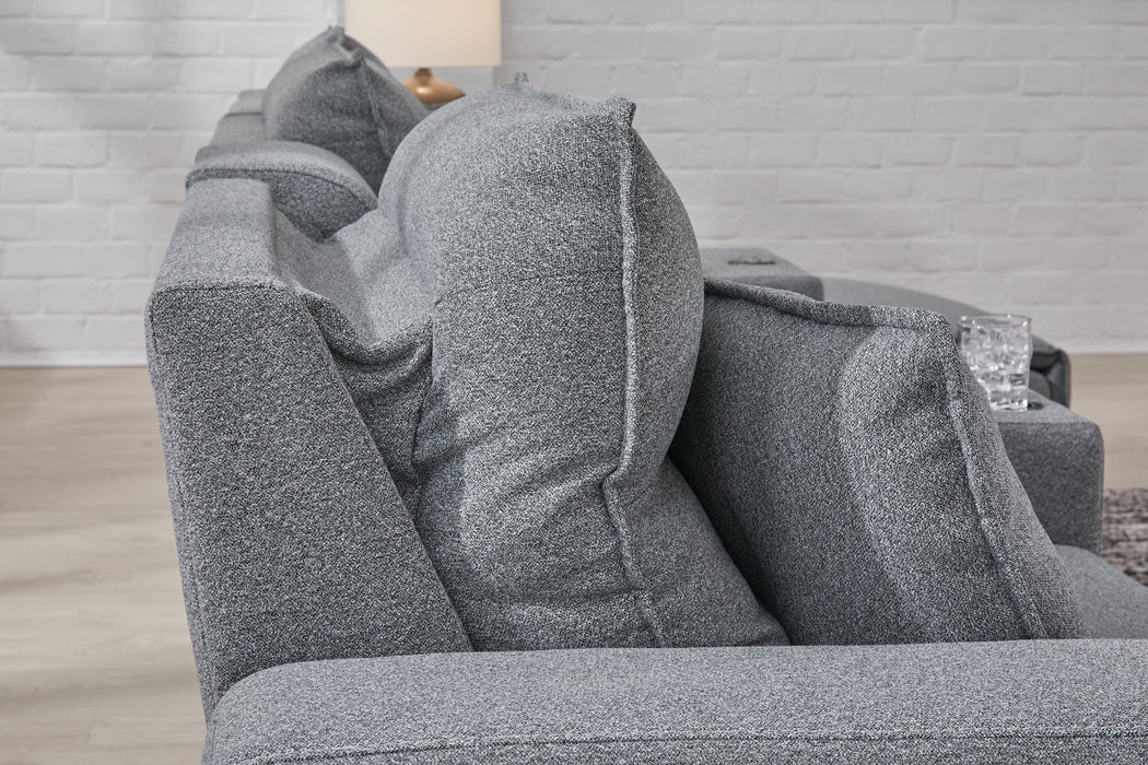 Modmax Power Reclining Sectional with Chaise - Inland Furniture (San Bernardino, CA)