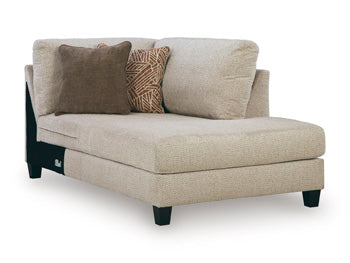 Steelwater Retreat Sectional with Chaise - Inland Furniture (San Bernardino, CA)
