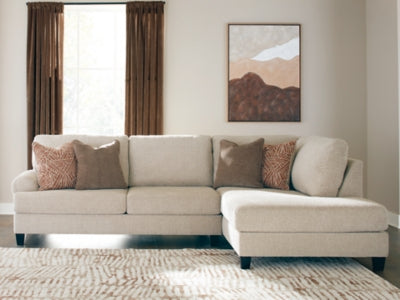 Steelwater Retreat Sectional with Chaise - Inland Furniture (San Bernardino, CA)