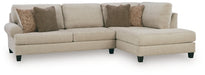 Steelwater Retreat Sectional with Chaise - Inland Furniture (San Bernardino, CA)