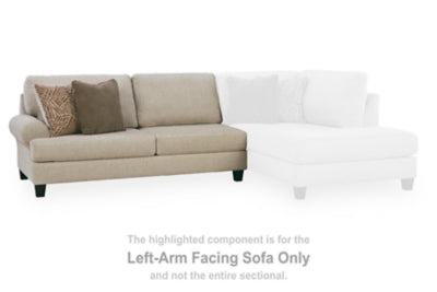 Steelwater Retreat Sectional with Chaise - Inland Furniture (San Bernardino, CA)