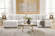 Misty-Lakes Double Chaise Sectional - Inland Furniture (San Bernardino, CA)