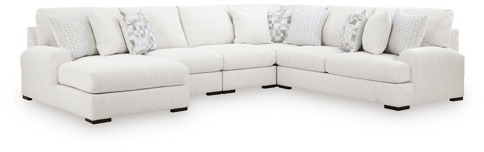 Misty-Lakes Sectional with Chaise - Inland Furniture (San Bernardino, CA)