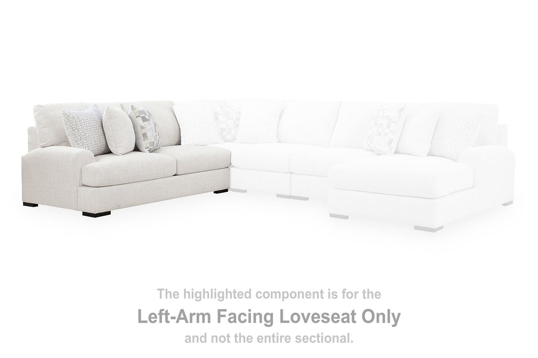 Misty-Lakes Sectional with Chaise - Inland Furniture (San Bernardino, CA)