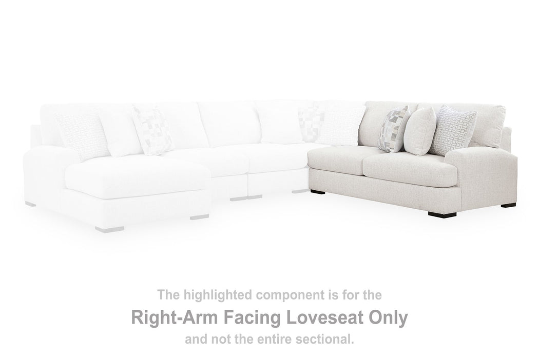 Misty-Lakes Sectional with Chaise - Inland Furniture (San Bernardino, CA)