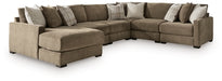 Camellia-Court Sectional with Chaise - Inland Furniture (San Bernardino, CA)