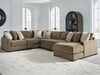 Camellia-Court Sectional with Chaise - Inland Furniture (San Bernardino, CA)