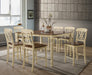 Dylan Buttermilk & Oak Counter Height Table - Inland Furniture (San Bernardino, CA)