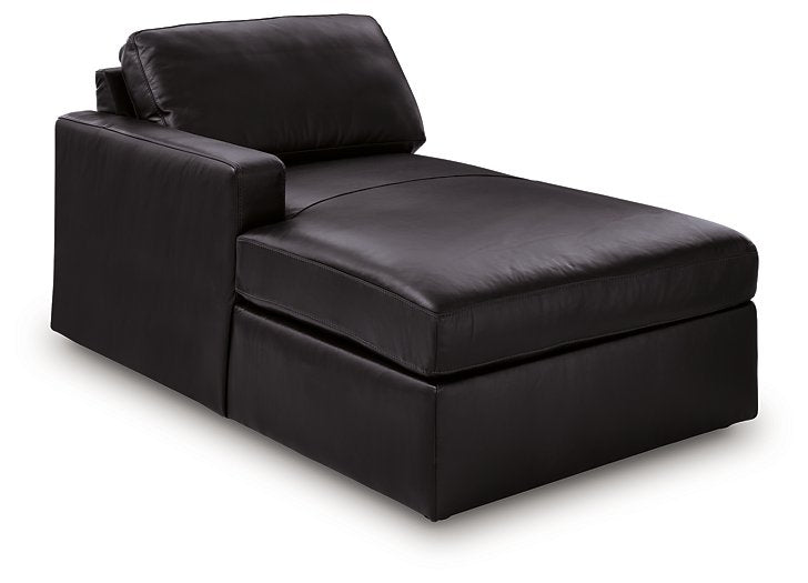 Modmax II Double Chaise Sectional with Audio Consoles - Inland Furniture (San Bernardino, CA)