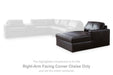 Modmax II Sectional with Chaise and Audio Consoles - Inland Furniture (San Bernardino, CA)