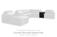Modmax II Sectional Loveseat with Audio Console - Inland Furniture (San Bernardino, CA)