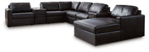 Modmax II Sectional with Chaise and Audio Consoles - Inland Furniture (San Bernardino, CA)