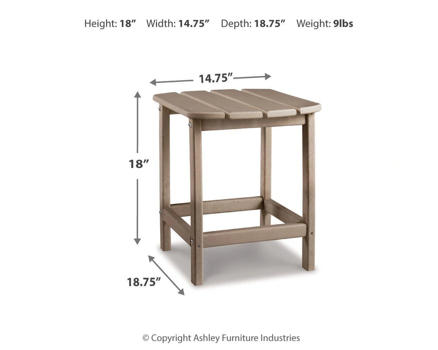 Sundown Treasure End Table - Inland Furniture (San Bernardino, CA)