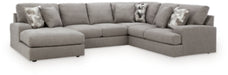 Lindon Sectional with Chaise - Inland Furniture (San Bernardino, CA)