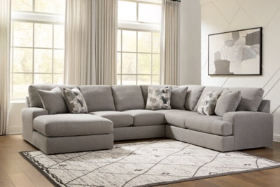Lindon Sectional with Chaise - Inland Furniture (San Bernardino, CA)