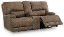 Beckley Place Power Reclining Loveseat with Console - Inland Furniture (San Bernardino, CA)