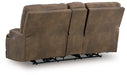 Beckley Place Power Reclining Loveseat with Console - Inland Furniture (San Bernardino, CA)