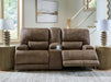 Beckley Place Power Reclining Loveseat with Console - Inland Furniture (San Bernardino, CA)