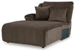 Top Tier Reclining Sectional with Chaise - Inland Furniture (San Bernardino, CA)