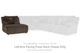 Top Tier Reclining Sectional with Chaise - Inland Furniture (San Bernardino, CA)