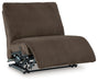 Top Tier Reclining Sectional with Chaise - Inland Furniture (San Bernardino, CA)