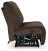 Top Tier Reclining Sectional with Chaise - Inland Furniture (San Bernardino, CA)