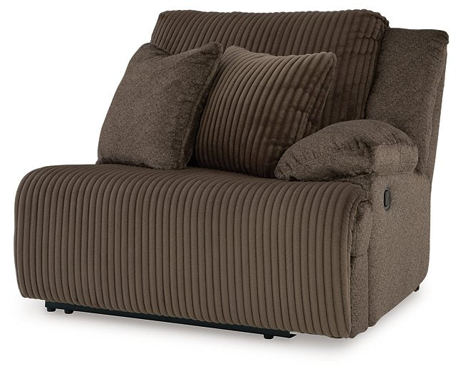 Top Tier Reclining Sectional with Chaise - Inland Furniture (San Bernardino, CA)