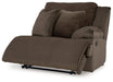 Top Tier Reclining Sectional with Chaise - Inland Furniture (San Bernardino, CA)