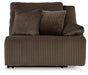 Top Tier Reclining Sectional with Chaise - Inland Furniture (San Bernardino, CA)