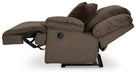 Top Tier Reclining Sectional with Chaise - Inland Furniture (San Bernardino, CA)