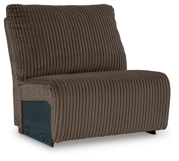 Top Tier Reclining Sectional with Chaise - Inland Furniture (San Bernardino, CA)