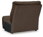 Top Tier Reclining Sectional with Chaise - Inland Furniture (San Bernardino, CA)
