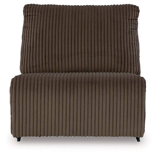 Top Tier Reclining Sectional with Chaise - Inland Furniture (San Bernardino, CA)