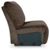 Top Tier Reclining Sectional with Chaise - Inland Furniture (San Bernardino, CA)