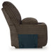 Top Tier Reclining Sectional with Chaise - Inland Furniture (San Bernardino, CA)