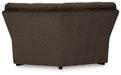 Top Tier Reclining Sectional with Chaise - Inland Furniture (San Bernardino, CA)