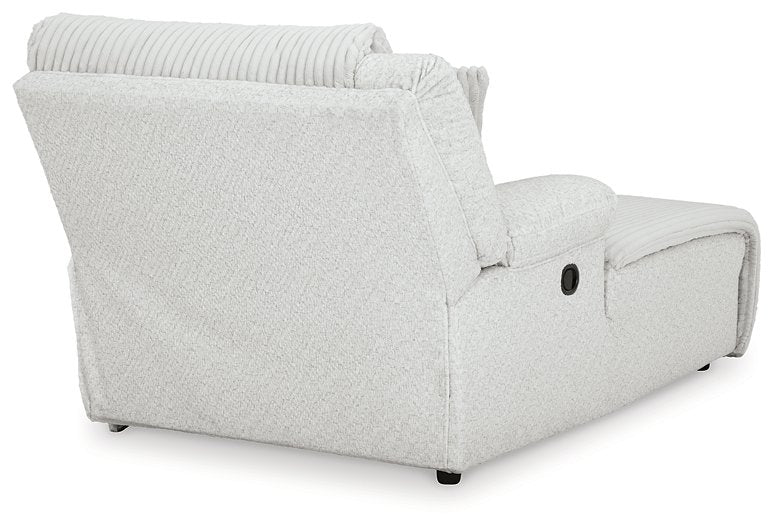 Top Tier Reclining Sectional with Chaise - Inland Furniture (San Bernardino, CA)